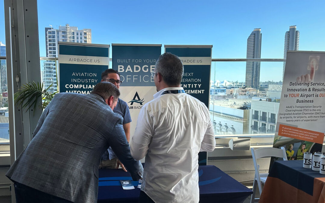 AirBadge Attends AAAE Credentialing & Access Control Conference 2023